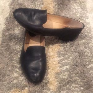 Frye Black Leather Loafer Ballet Flat Size 8